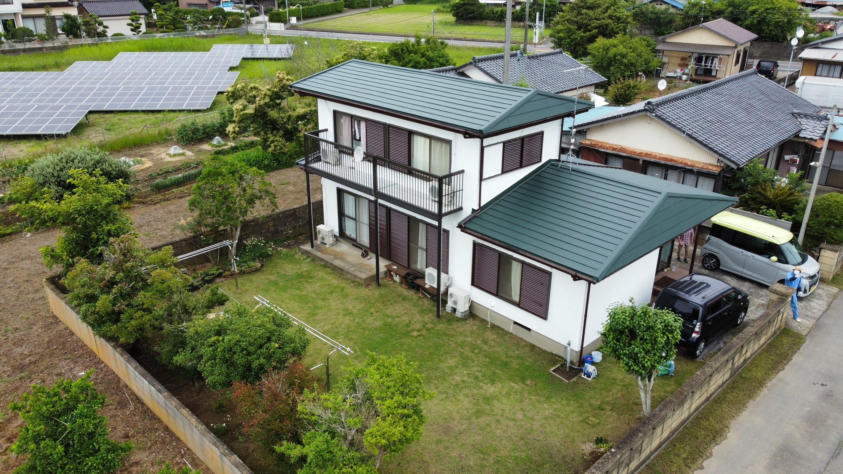 屋根カバー工法工事